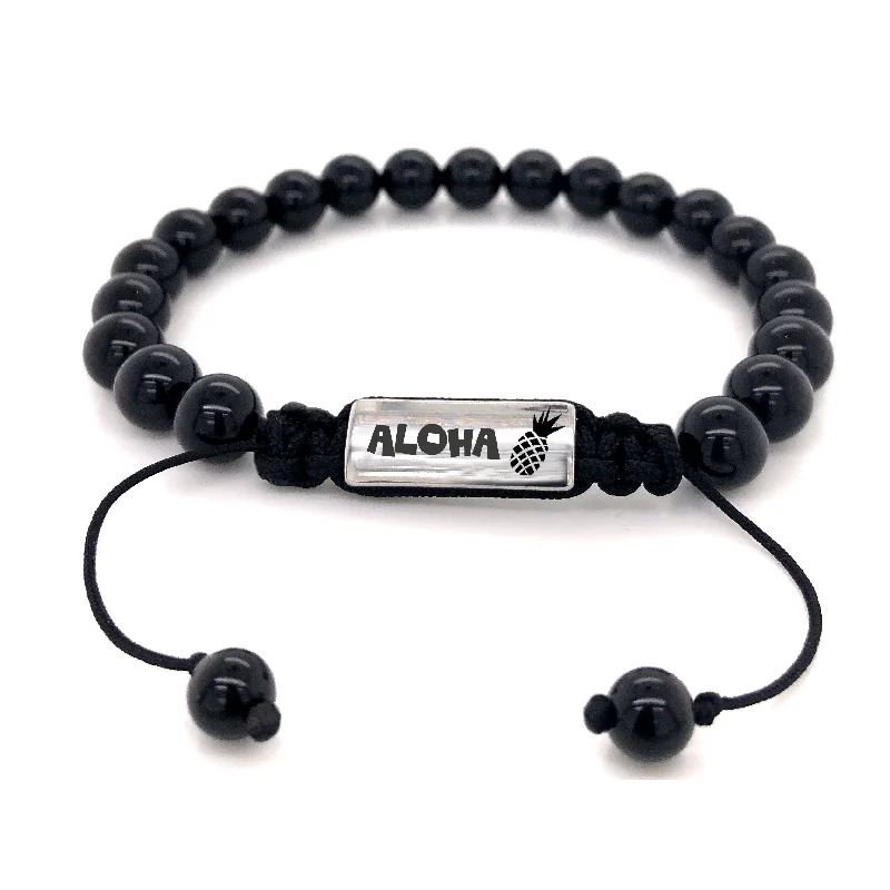 silver cuff for women-Aloha 2.0