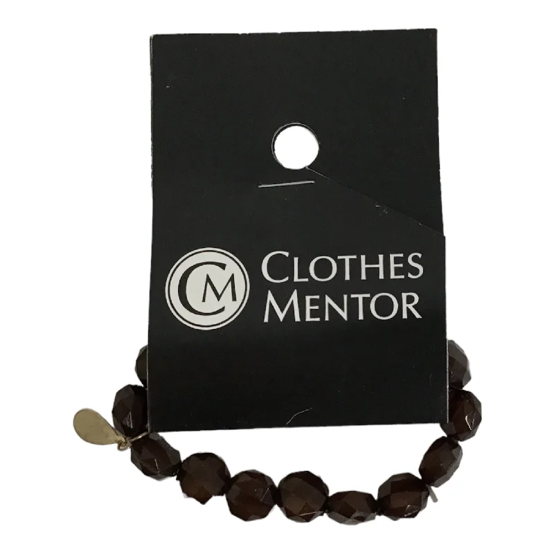 natural wood bracelet-Bracelet Beaded By Cme