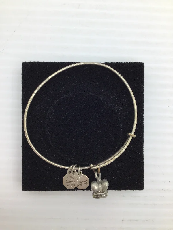 silver bead bracelet-Bracelet Cuff By Alex And Ani