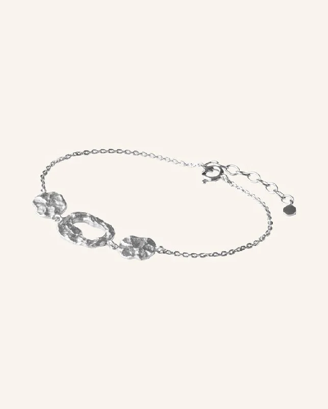 vintage silver bracelet-Cloud Bracelet SILVER