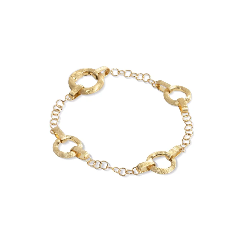 colorful elastic bracelet-Marco Bicego Jaipur Yellow Gold Link Bracelet