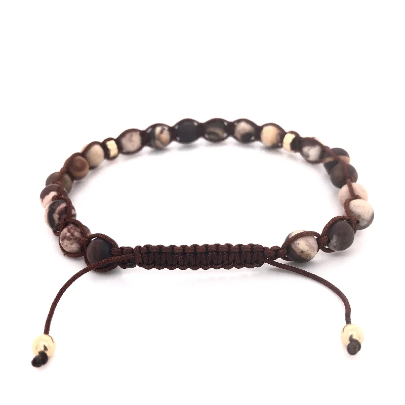 gemstone healing bracelet-The Tamashiro • Australian Jasper