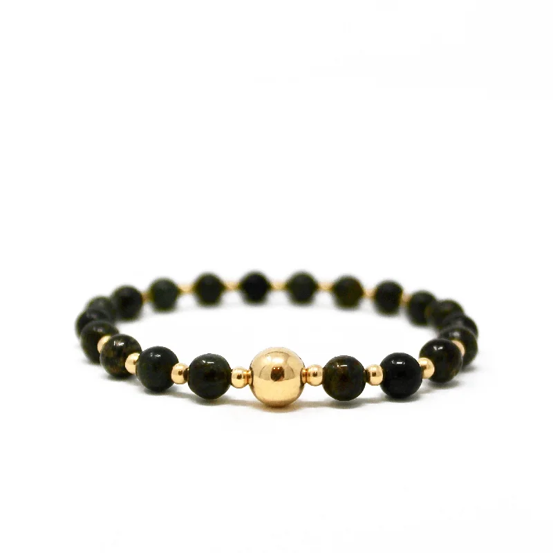 hippie style bracelet-The Tommy Bracelet • Astrophyllite