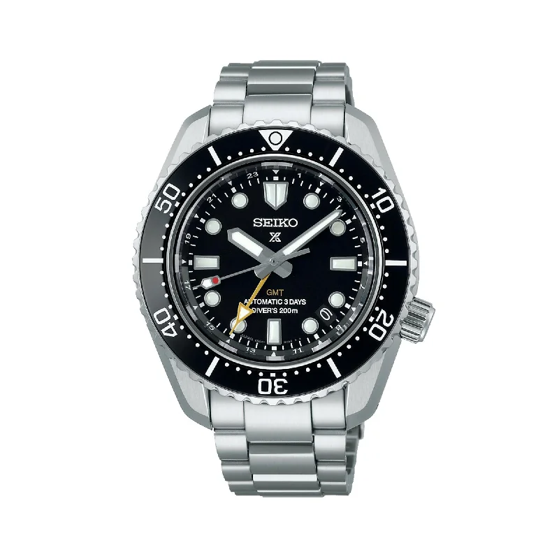 minimalistic watches for men-Seiko Prospex Sea 42mm Automatic GMT Watch SPB383J