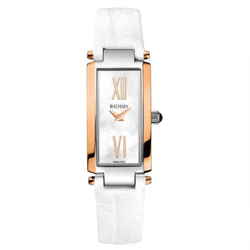 elegant watches for weddings-Balmain Miss Balmain II Mother Of Pearl Dial Women 33mm