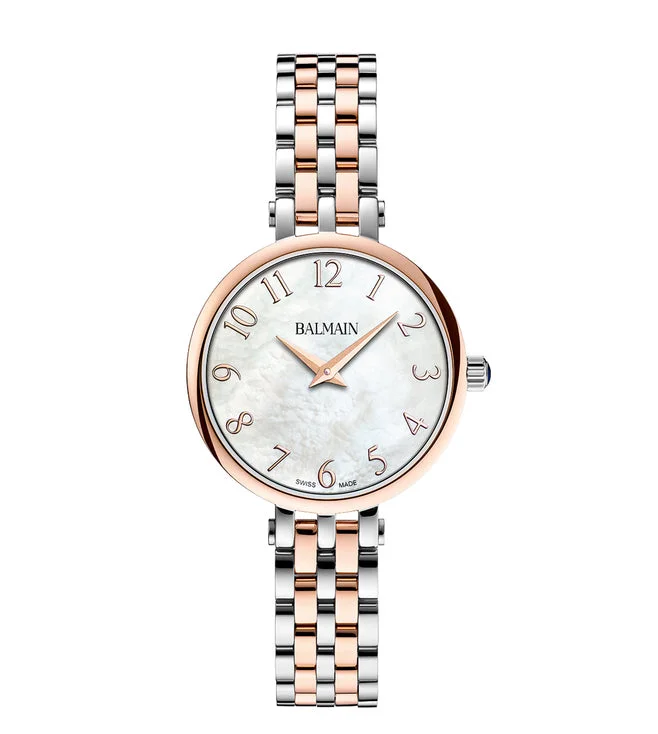 high-tech smartwatch with blood oxygen sensor-Balmain Sedirea White Mother Of Pearl Dial Women 31mm