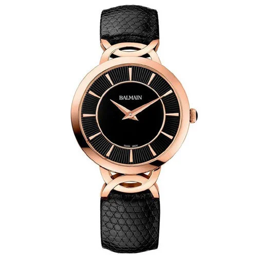 smartwatch with built-in workout modes-Balmain Taffetas  Black Dial Women 32mm