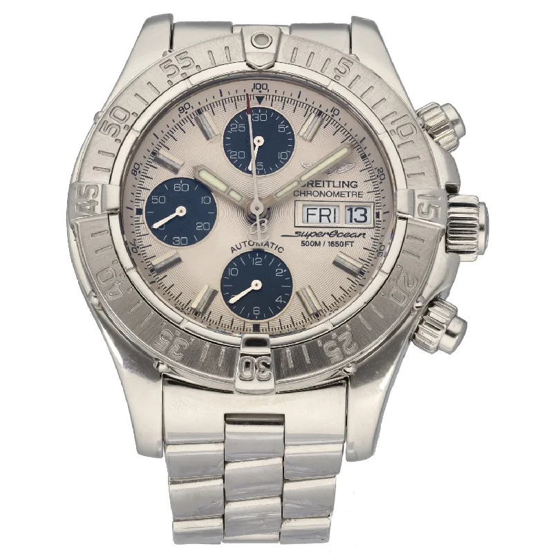 luxury watches for men-Breitling Superocean A13340 42mm Stainless Steel Watch