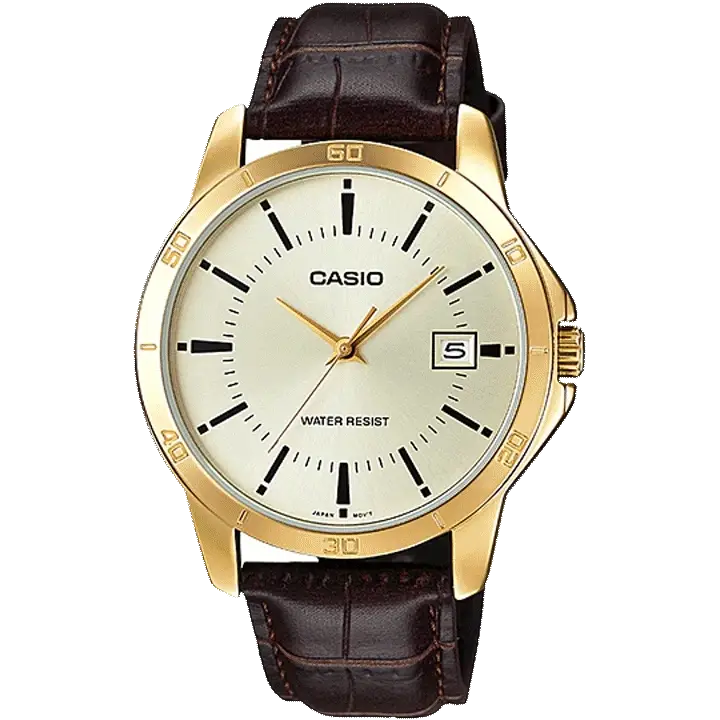 premium watches for women with classic design-Casio A1097 MTP-V004GL-9AUDF Enticer Men