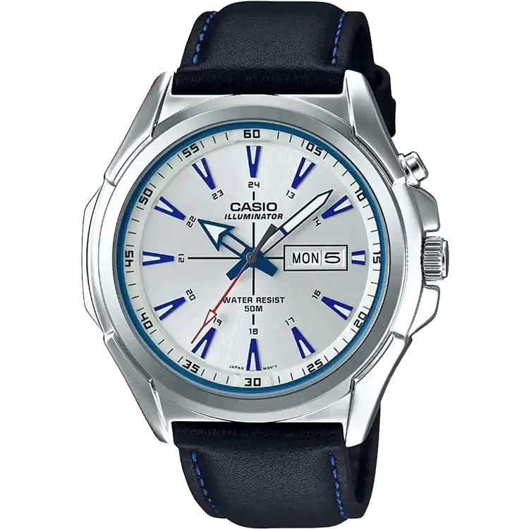 classic watches with Roman numerals-Casio A1319 MTP-E200L-7A2VDF Enticer Men