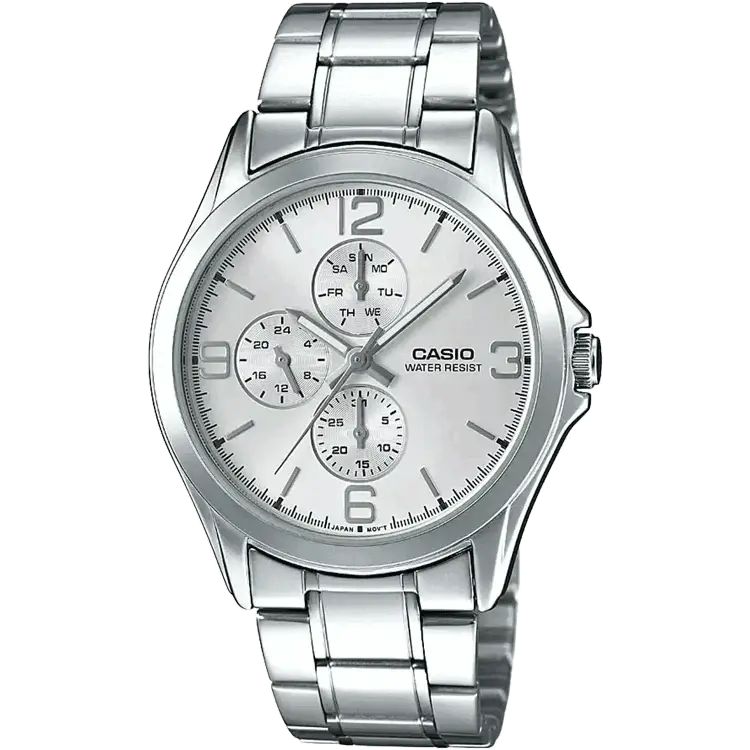 automatic watches for collectors-Casio A1321 MTP-V301D-7AUDF Enticer Men