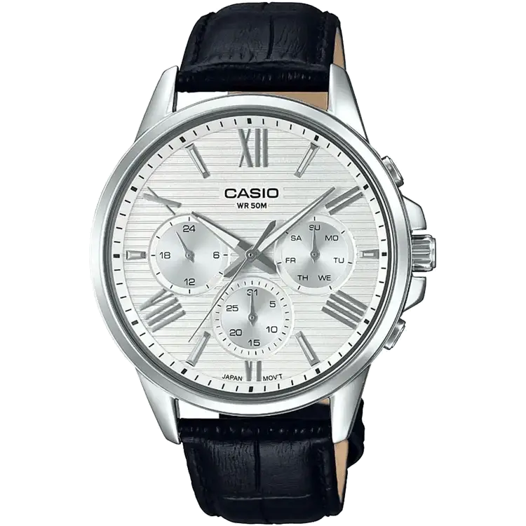 slim profile watches for women-Casio A1610 MTP-EX300L-7AVDF Enticer Men