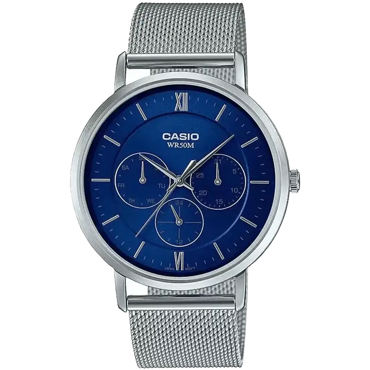 best women’s watches for daily use-Casio A1921 MTP-B300M-2AVDF Enticer Men