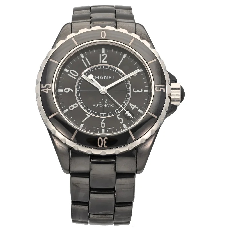 elegant watches for weddings-Chanel J12 39mm Ceramic Watch