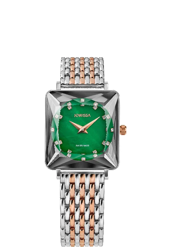 titanium watches for extreme durability-Facet Princess Swiss Ladies Watch J8.096.M