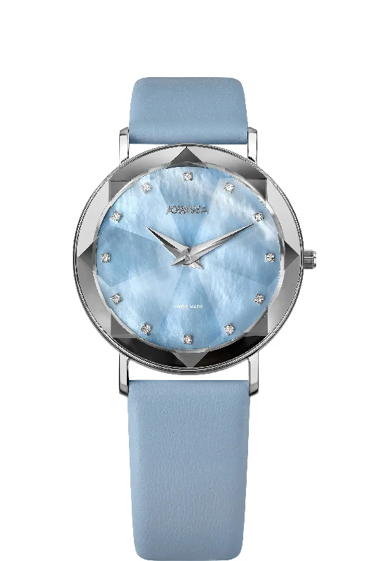 modern watches for young professionals-Facet Swiss Ladies Watch J5.604.L