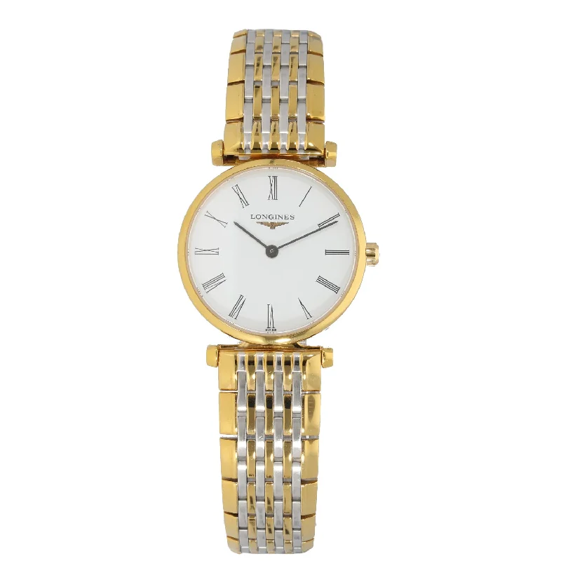 mechanical watches for watch collectors-Longines La Grande Classique L4.209.2 24.5mm Gold Plated Watch