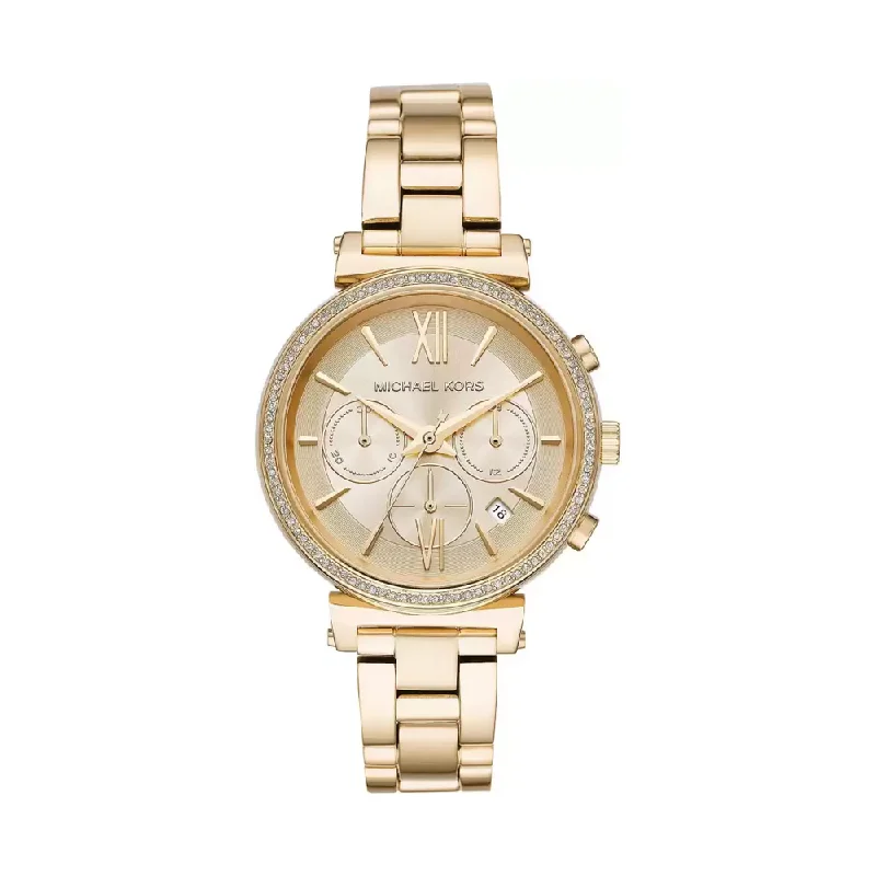 leather band watches for women-Michael Kors MK6559 Women Watch