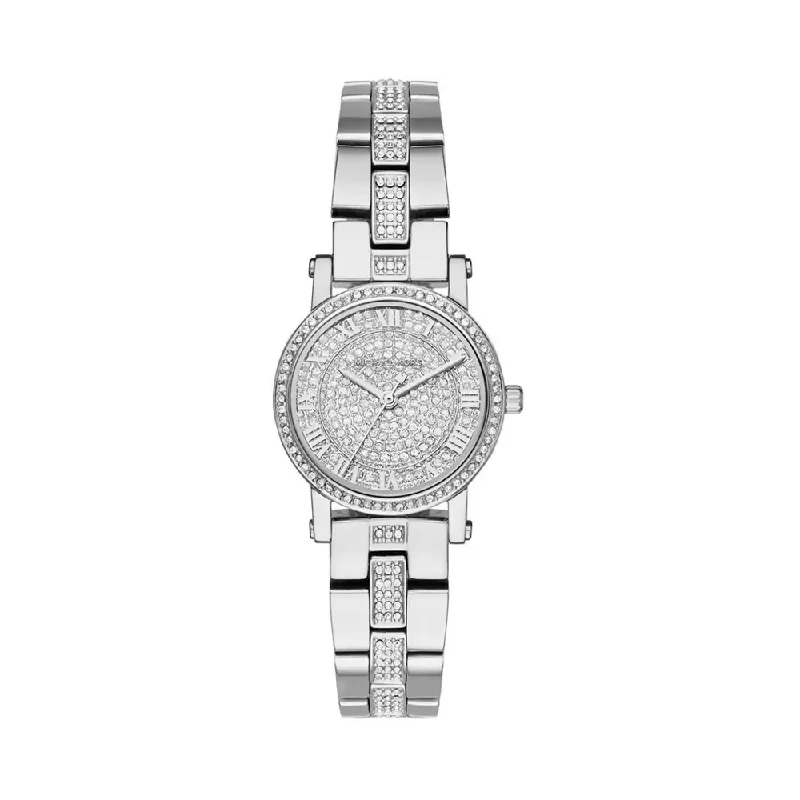 stylish watches for men under 100 dollars-Michael Kors NORIE Analog Silver Dial Women's Watch-MK3775