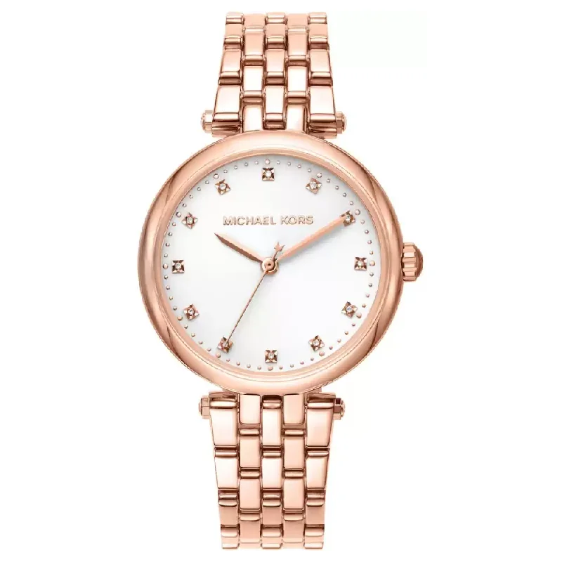 trendy watches for fashionable men-Michael Kors Women Stainless Steel Darci Wrist Watch MK4568