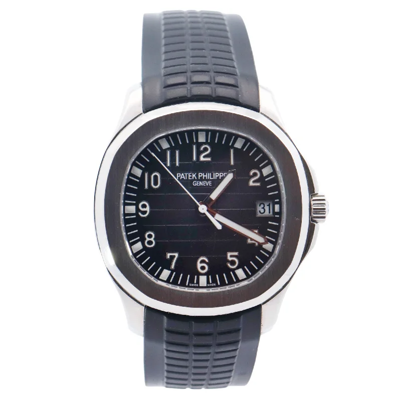 durable military watches for men-Patek Philippe Aquanaut 40mm Grey Dial Ref# 5167/1A-001