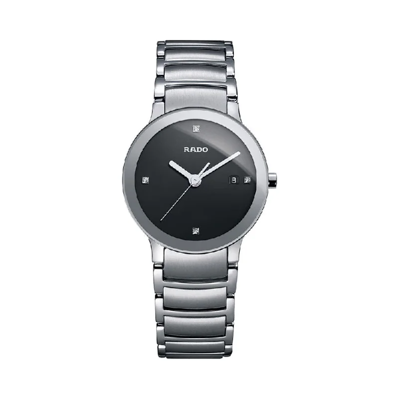 unique watch designs for men-Rado Centrix Diamonds R30928713 Women Watch