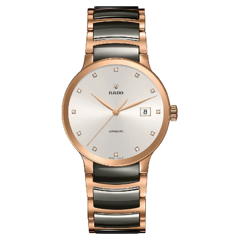 best hybrid smartwatches for casual use-Rado Centrix White Dial Women 28mm