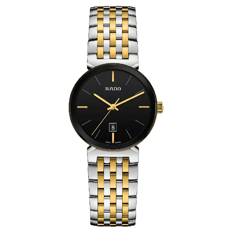 stainless steel watches for men-Rado Florence Black Dial Women 30mm