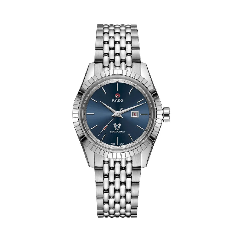 hybrid smartwatches for tech lovers-Rado HyperChrome Classic Automatic R33103203 Women Watch