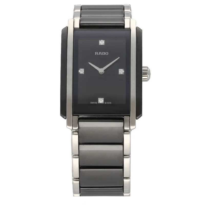 watches for people with small wrists-Rado Integral 153.0613.3 22mm Bi-Colour Watch