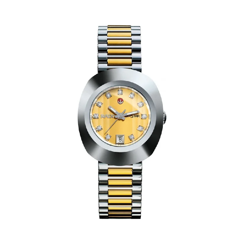 waterproof watches with long battery life-Rado The Original Automatic R12403633 Women Watch