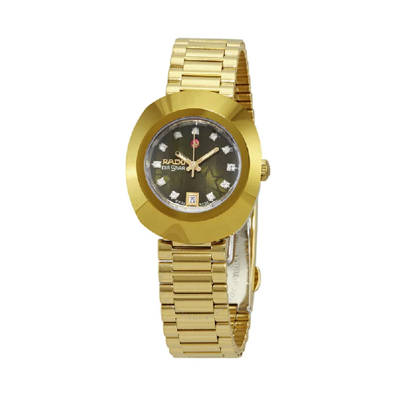 watches with date display for everyday use-Rado The Original Automatic R12416533 Women Watch