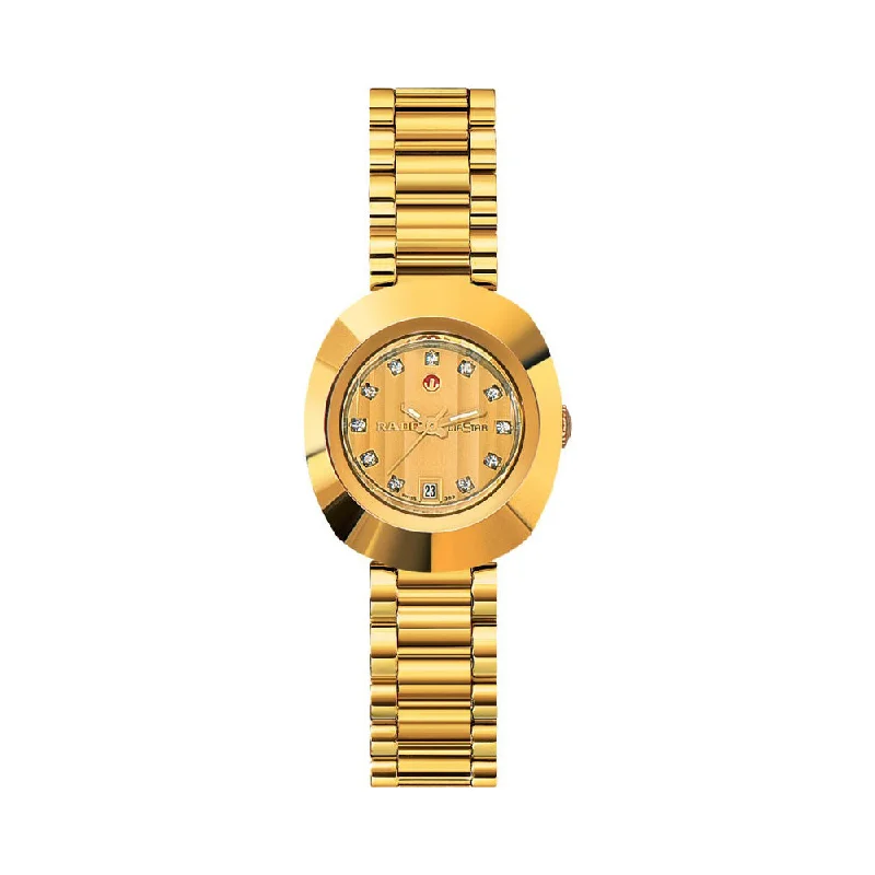 oversized watches for bold style-Rado The Original Automatic R12416634 Women Watch