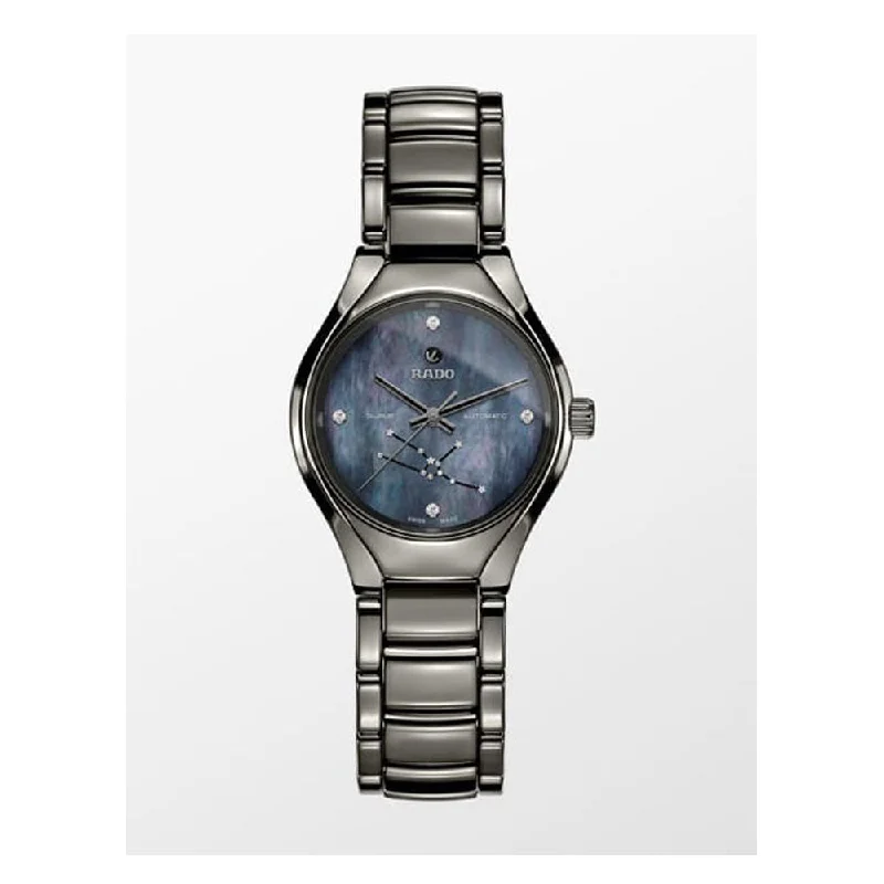 best smartwatch with customizable bands-Rado True Star Sign - Taurus R27243892 Women Watch