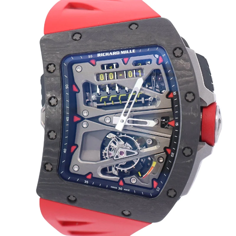 watches for hiking with altimeter-Richard Mille RM70-01 Tourbillon Alain Prost 54.88mm Skeleton Dial Ref# RM70-01