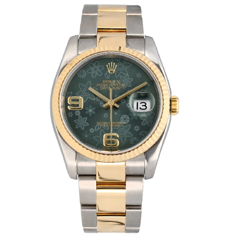 smartwatches for youth with educational features-Rolex Datejust 116233 36mm Bi-Colour Watch