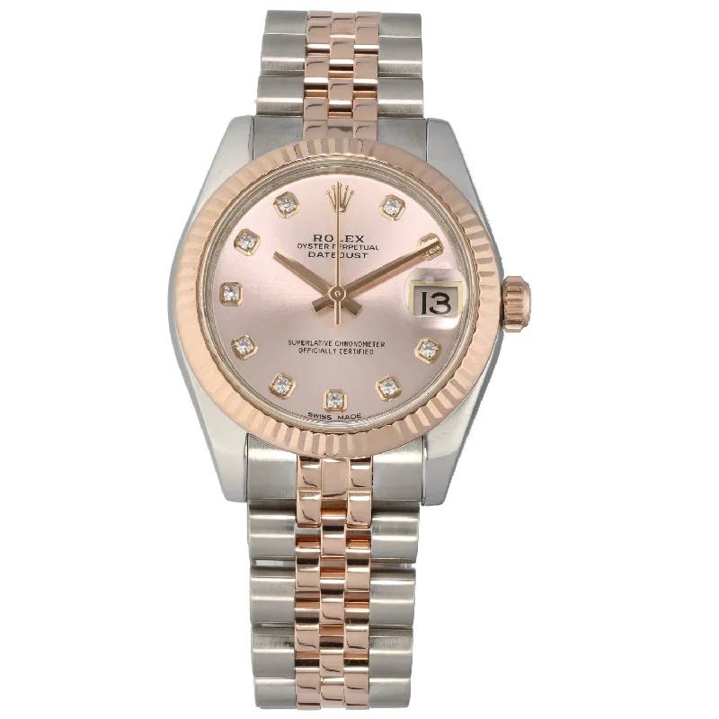 high-end Swiss watches-Rolex Lady Datejust 178271 31mm Bi-Colour Watch