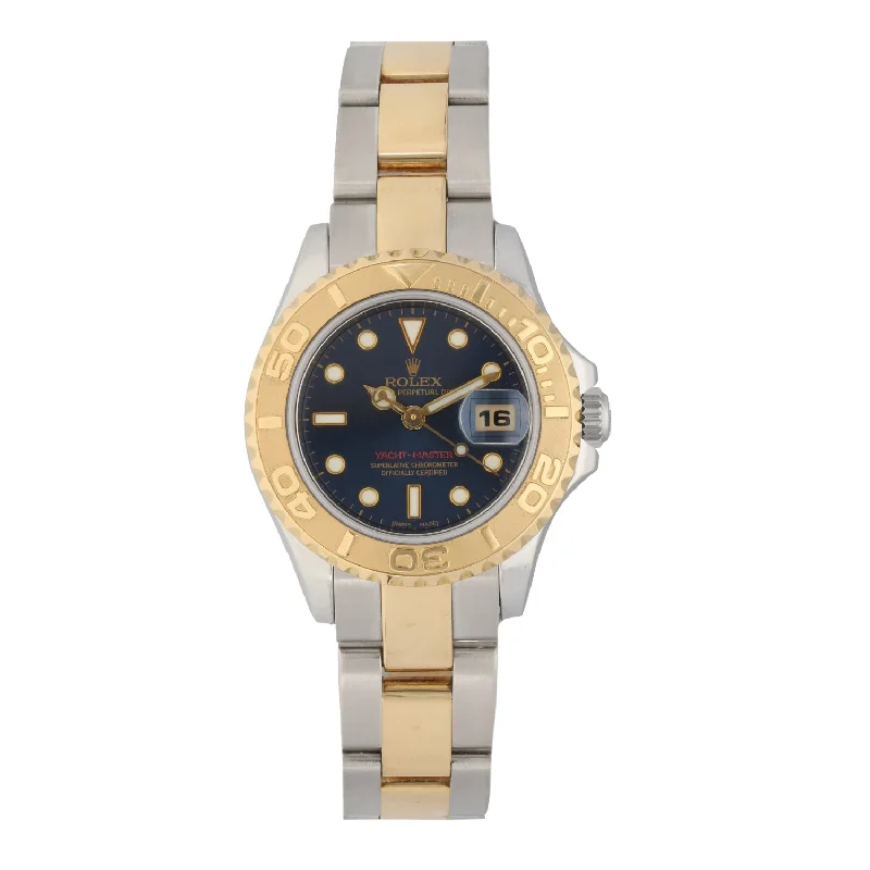 affordable fitness smartwatches for beginners-Rolex Yacht Master 169623 29mm Bi-Colour Watch