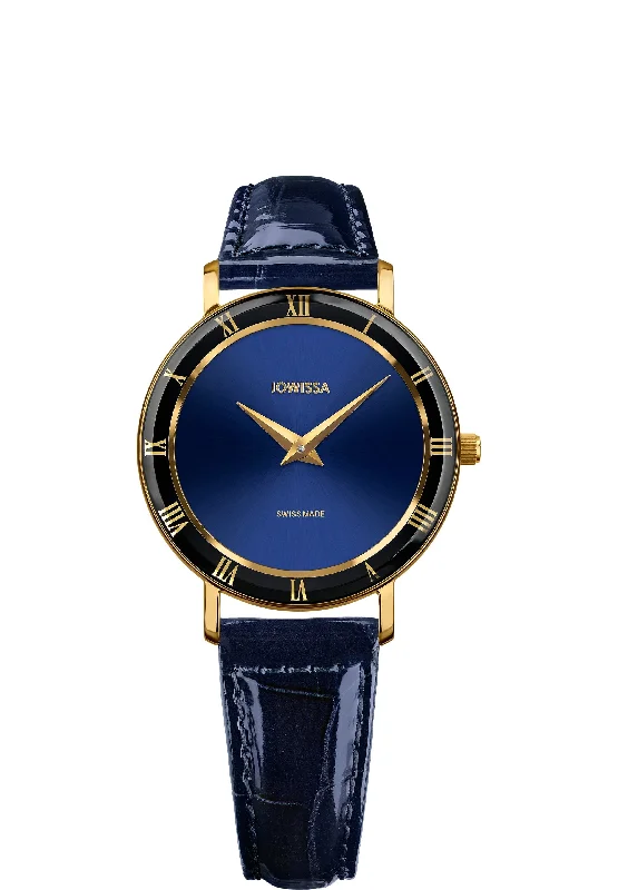 slim watches for elegant wrist styling-Roma Swiss Ladies Watch J2.271.M