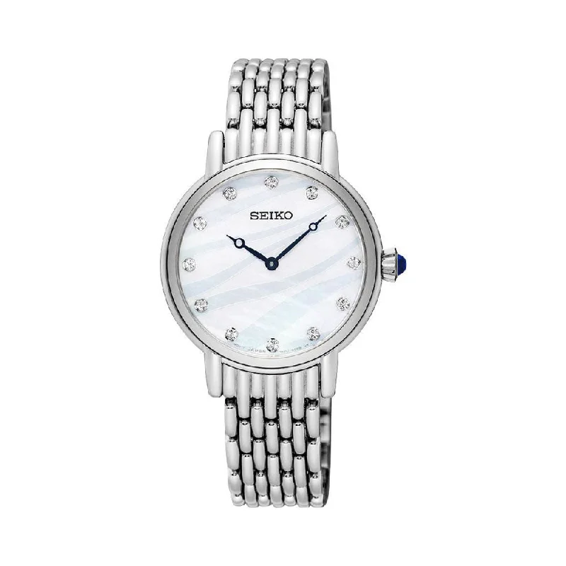 unique handmade watches-Seiko Dress SFQ807P1 Watch For Women