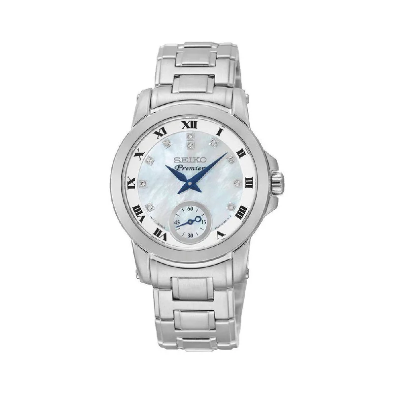 eco-friendly wristwatches-Seiko Premier SRKZ61P1 Watch For Women