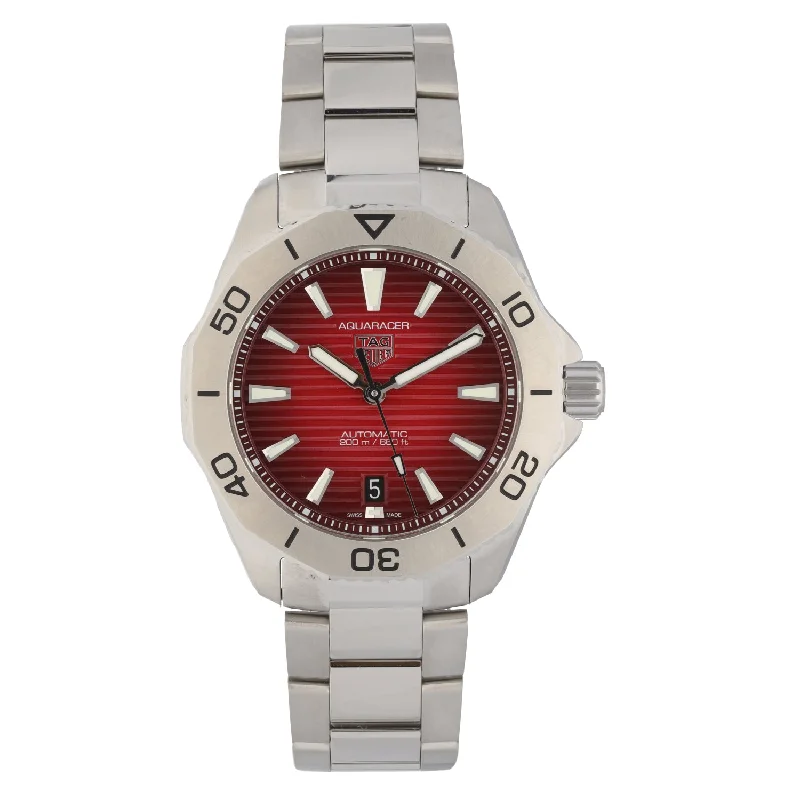 unisex watches for gifting-Tag Heuer Aquaracer WBP2114 40mm Stainless Steel Watch