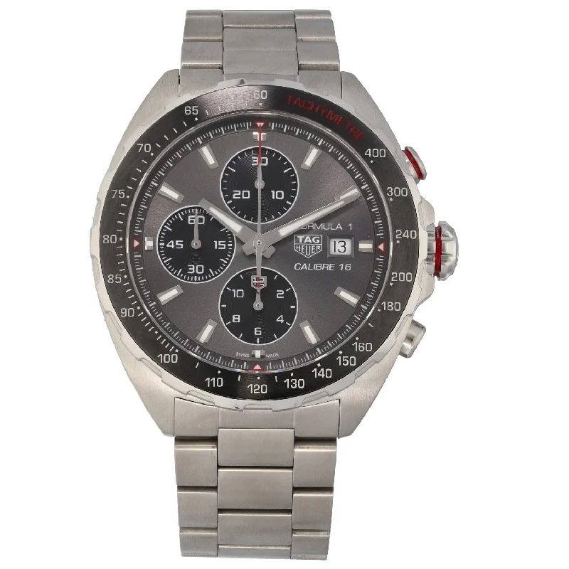 vintage style wristwatches-Tag Heuer Formula 1 CAZ2012-0 44mm Stainless Steel Watch