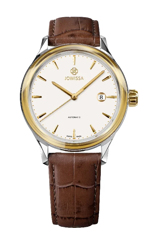 luxury timepieces for men with gold plating-Virtuo Swiss Automatic Watch J4.551.L